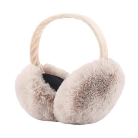 Vuxen Öronkåpor Vinterplysch Mjukt Cover Fuzzy Fuskpäls Warm Ear