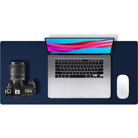 Læder skriveunderlag, skrivebordsunderlag, skridsikkert PU læderskriveunderlag, bærbar computer skriveunderlag, vandtæt skriveunderlag