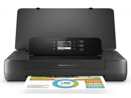 HP Officejet 200 Mobile Printer - skriver - farge - ink-jet