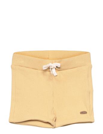 Shorts Rib Shorts Sweat Shorts Keltainen Minymo