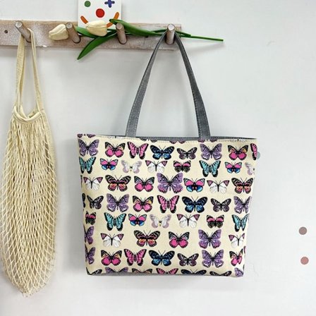 Canvas Handväska Axelväska 04 04