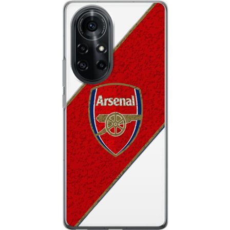 Kompatibelt Mobilskal till Huawei Huawei nova 8 Pro Moschino Toy teddybjörn med enkel tecknad design, brun björn med vit tröja och tydlig logotyp p