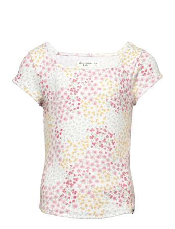 Kids Girls Knits T-shirt Multi/mønstret Abercrombie & Fitch