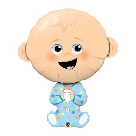 Folieballong Baby Boy 96cm