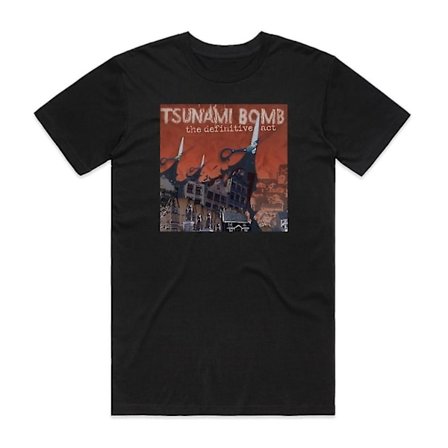 Tsunami Bomb The Definitive Act T-shirt Svart