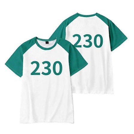 Squid Game 001/456 Klær T-skjorte-WELLNGS