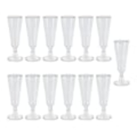 60 stk. 150 ml plastik vinglas, champagneglas, rødvinsglas, alsidige, et must-have til fest