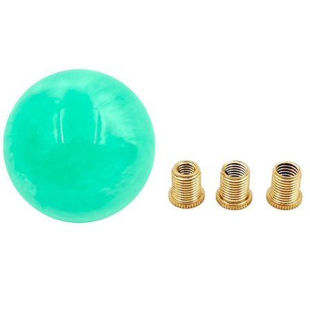 Bil Gear Skift Knop Skifter Håndtag Hoved LAKE GREEN