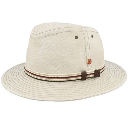 Mayser - Beige traveler Hatt - Menowin Outdoor Grey Traveler @ Hatstore