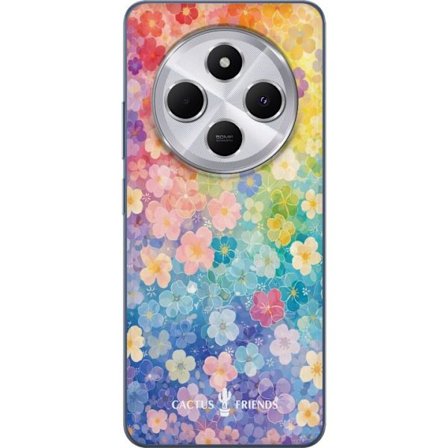 Kompatibelt Mobildeksel til Xiaomi Xiaomi Redmi 14C Cactus and Friends – RainbowBloom