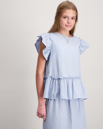 Sofie Schnoor SALLYSY TOP Bleu Hauts et chemisiers Fille - Kids Brand Store