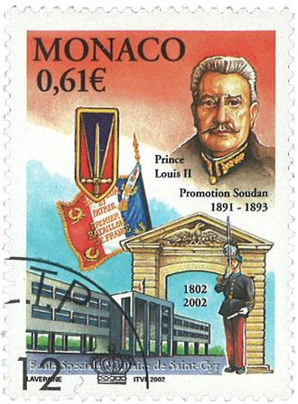 Monaco - Saint-Cyr - Stemplet frimærke