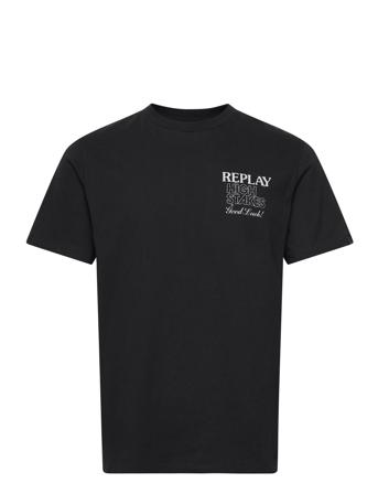 Replay T-Shirt Regular Svart