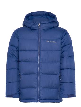 Pike Lake Ii Hooded Jacket Sport Jackets & Coats Puffer & Padded Blue Columbia Sportswear