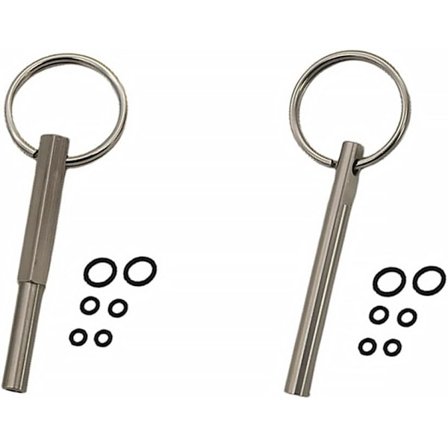 St Oval Skruvmejsel för, Oval Huvudnyckel, Oval Huvudnyckel för Kaffemaskin med 12 Gummiringar, för Reparationsverktyg för Kaffemaskin