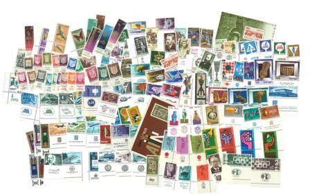 Israel 1960-68 - Postfrisk samling med tabs og miniark