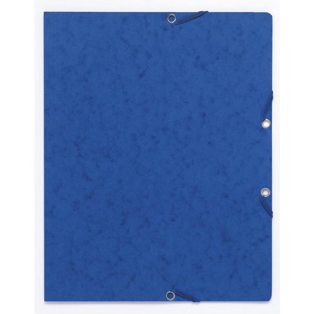 Gummibandsmapp kartong A4 blå - Lyreco - Kontorsmaterial - Mappar och plastfickor - Gummibandsmappar - Kartong