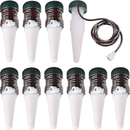 2023-kastelupylväät automaattinen kastelujärjestelmä, 10 kpl kasvien itsekastelu hidas vapautus sisä- tai ulkokäyttöön