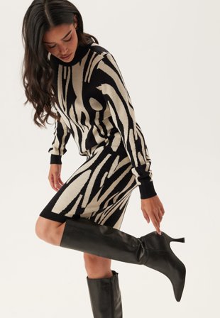 Object Collectors Item-Objray L/S Knit Dress-M