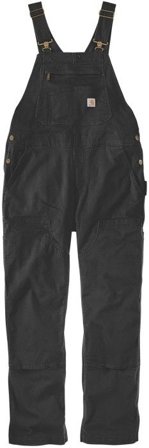 Carhartt Workwear Carhartt W's Ashland Loose Fit Denim Bib Overal Black - Snickarbyxor & Arbetsbyxor