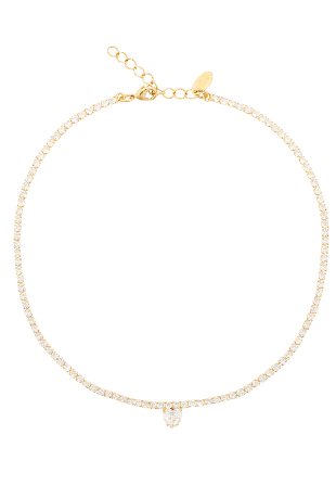 Caroline Svedbom LOVE EDIT NECKLACE Halsband Dam Guld ONESIZE