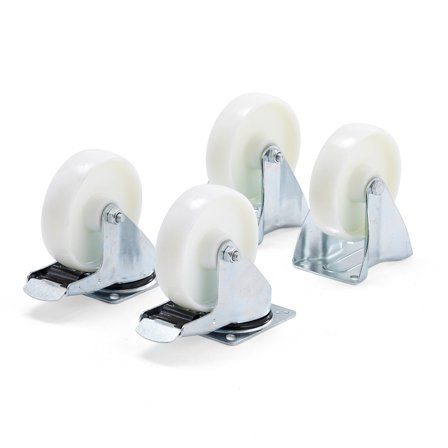 Radsatz für Fasspalette, Nylon, Ø 160 mm