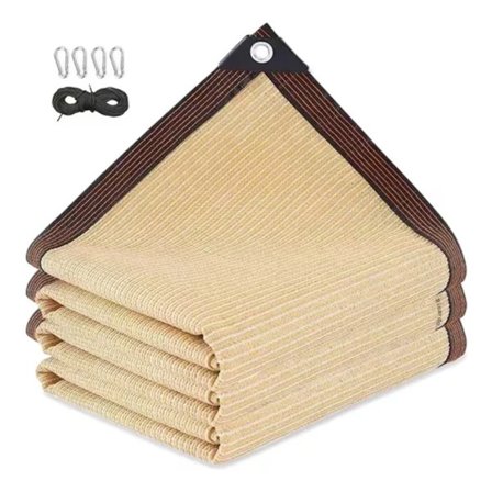 Solsejl til Udendørs med Snor 4x3m til 90% Skygge