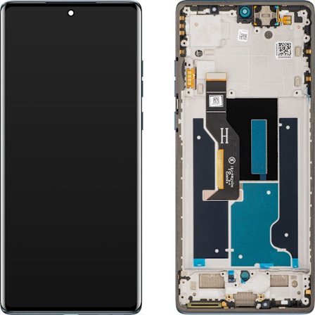 Motorola Edge 50 Fusion LCD Display Original - Forest Blue