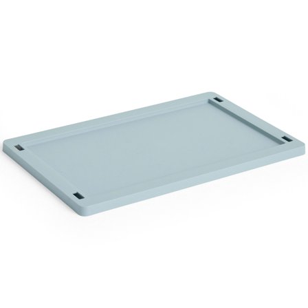 HAY Colour Crate Small lokk, dusty blue' - 'Blå