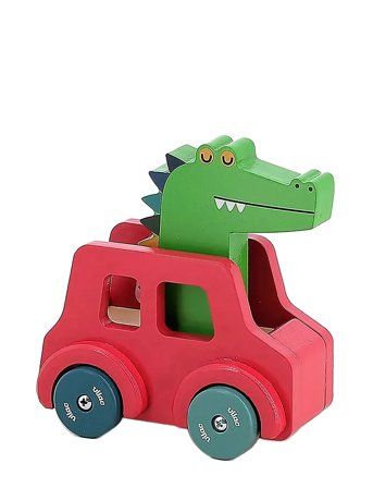 Honking Car - Crocodile Patterned Vilac