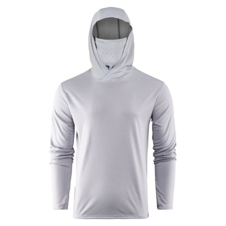 Grundéns Tough Sun Masked Hoodie Mist - S