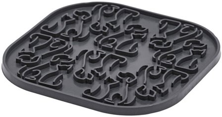 Fiboo Lollipopp Slickmatta 19cm Ljusgrå