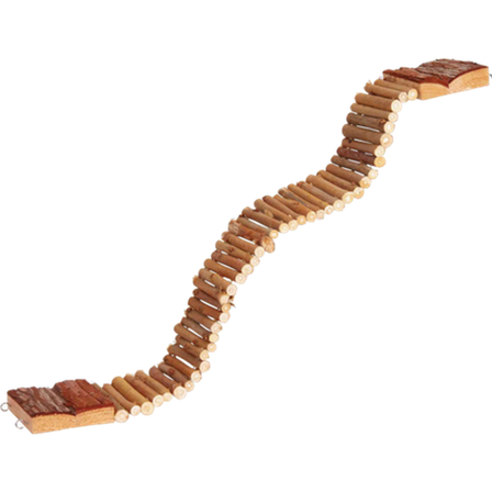 Trixie - Natural Living Fleksibel stige brun 55 cm - Smådyr - Hus & Burinteriør - Lekeplasser og Klatrestativer - ZOO.no