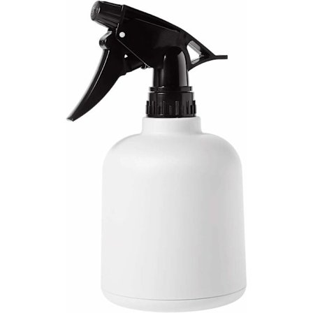 600ML Fin Forstøver Sprayflaske med Top Pumpe Trigger, Indendørs Plante Vandkande, Vandsprøjte til Blomsterplanter, Urter, Hjemmehave (Hvid)