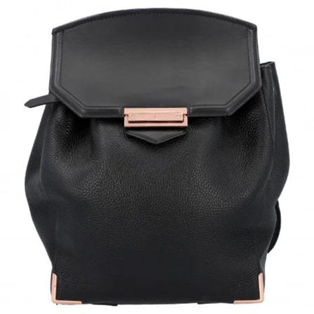 Alexander Wang Pre-owned, Pre-owned Leather backpacks Zwart, Dames, Maat:ONE Size,leer