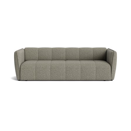 Calma 3-Sitzer-Schlafsofa mit Stauraum, Puente Grün, modernes Design, bequemer Taschenfederkern und Nozag-Federung für hohen Schlafkomfort