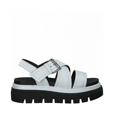 Marco Tozzi Flat Sandalen , Wit , Dames , Maat: 39 EU
