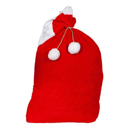 Tomtesäck För Julklappar / Julklappssäck - 98x60cm Röd