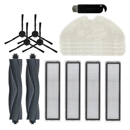 För Dreame D10s / D10s Pro Robotdammsugare Huvudsidoborste Tillbehör Hepa Filter Mopp Duk Trasor Reservdelar -ES_ryy