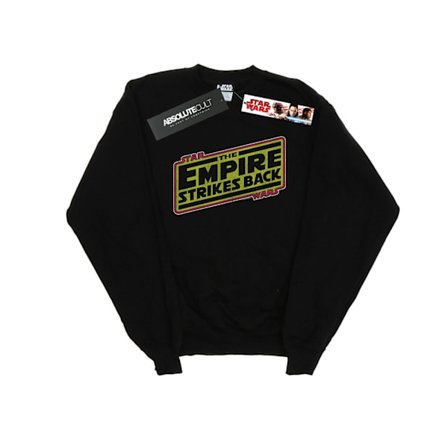 Star Wars Dam/Kvinnor The Empire Strikes Back Logotyp Sweatshirt