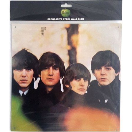 The Beatles Album Steel Sign One Size Multicoloured
