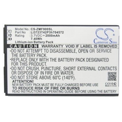 Hotspot-akku ZTE MF90, MF91, MF91D ja muille.