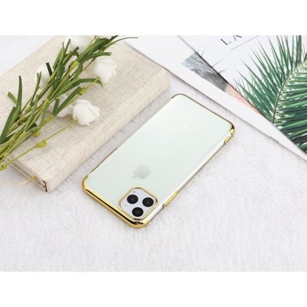 Galvanoitu TPU case iPhone 11 Pro , jossa 2 näytönsuojaa.