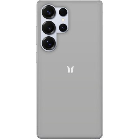 Kompatibelt Mobildeksel til Samsung Galaxy S25 Ultra Grå Sommerfugl