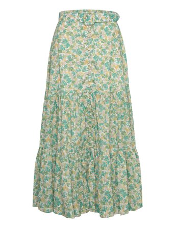 Cotton Party Skirt Green By Ti Mo
