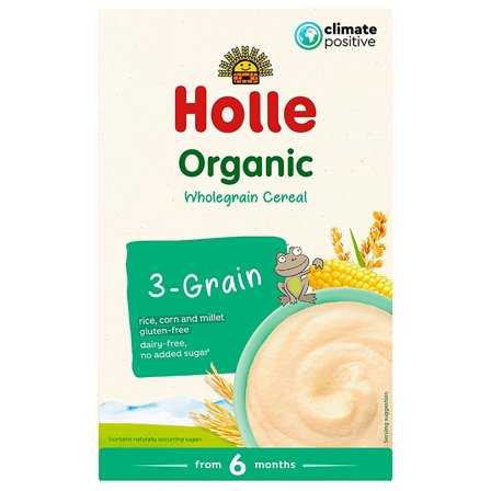 Holle 3-Kornsgrød Ø 250 g, Helse & Madvarer, Madvarer, Grød