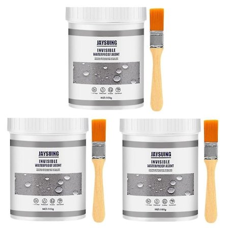 300g Vanntett Tetningsmiddel Tak Taklekkasje Agent Tetting Vanntettingsmiddel Maling Reparasjon Vegger Tak Overflater