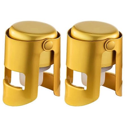 Champagnestopper med champagnesparer i rustfritt stål