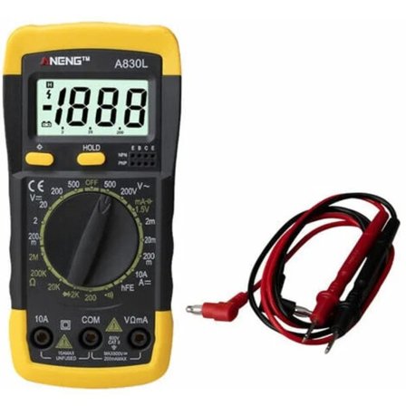 /EA/Digitalt LCD-multimeter, DC-testmultimeter