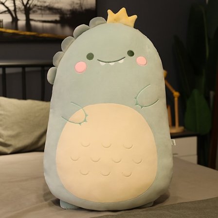 Squishmallow Pude Dukke Kawaii Dyr Fed Dinosaur Pude Plys Enhjørning